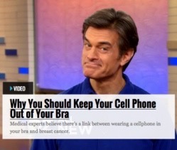 CELL PHONE AND DR. OZ